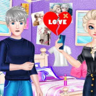 Elsa Heart Break Time